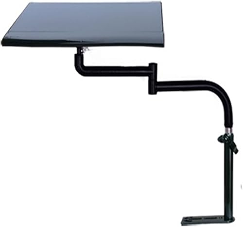 OK850 - Soporte de montaje para computadora portátil de 360 grados con movimiento completo, para escritorio, mesa de comedor, mesa de escritura,