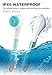Electric Back Scrubber for Shower, PobbCleanni Electric Body Brush Rechargeable Back Scrubber with Long Handle&3 Shower Brush Heads, Electric Bath Brush for Cleansing, Exfoliation, Massaging - Green