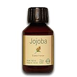  Esana Jojoba-Öl nativ (100 ml) kaltgepresst, 100% rein in goldgelber DAC-Qualität