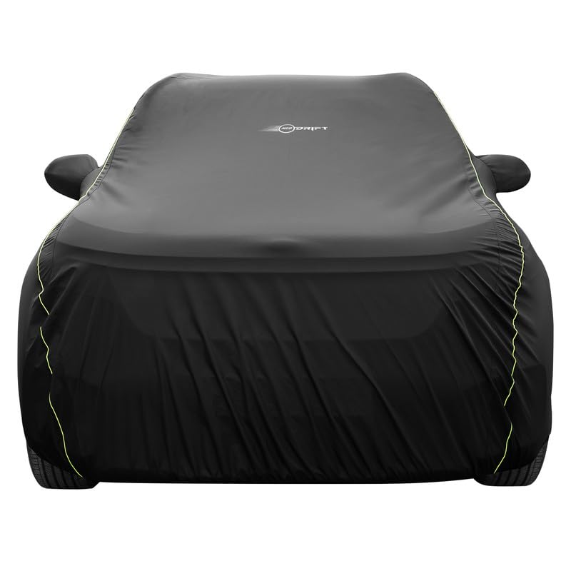 Image of NEODRIFT 'NeoTech' Car Cover for MG M9 (100% Water-Resistant, All Weather Protection, Tailored Fit, Multi-Layered & Breathable Fabric) (Colour: Black)