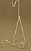 Standard Victorian Twisted Wire Cup and Saucer Stand (Brass)