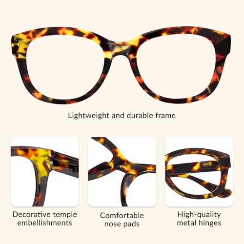 Image of Blue Light Glasses for Woman Men, 99% Blocking Square Frame 1 Pack | UV Filter & Eye Strain,Anti-Glare & Lightweight Eye Protection for Teens and Adults, Ideal for Computers, Gaming and Office