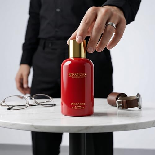 Image of Premium ROSS & BOSS Perfume 100ML | Sweet Fragrance for Men & Women | Rose, Vanilla, Cinnamon & Patchouli Notes | Long Lasting 6-7 Hours | Unisex Luxury Perfume