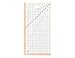 Price comparison product image Fiskars Acrylic Ruler 15 cm x 30 cm, Optimal for Patchwork, Various Shapes, 1003899