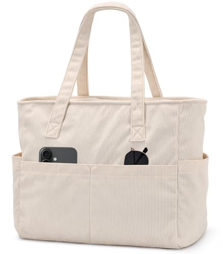 oscaurt Cord Tasche Tote Bag Handtasche Damen Groß mit...