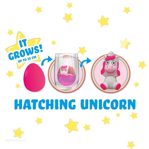 MEGGA EGG Mini Unicorn - Einhorn Überraschungseier , Schlüpfendes Ei mit Figur zu sammeln