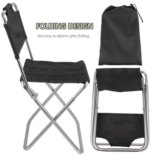 Chaise pliante de camping à grosse capacité de charge et pliable - 5