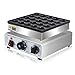 Mini Pancake Maker 25pcs Dutch Pancake Maker 950W Mini Pancakes Maker Machine Commercial Electric Dutch Pancakes Maker, Non-stick hotcakes Maker for Restaurant