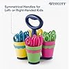Westcott School Scissor Caddy and 5-Inch Pointed Safety Scissors for Kids, Back to School, Classroom Supplies, Assorted, 24 Pack (14755) #4
