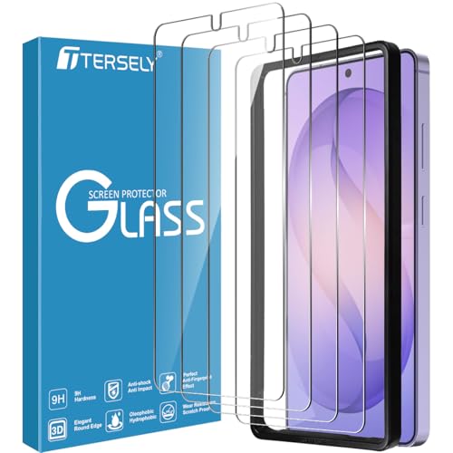 [4 Pack] T Tersely 9H Tempered Glass Screen Protector for Samsung Galaxy S26 Ultra 5G Support Fingerprint Unlock with Installation Alignment Frame Case Friendly Anti-Scratch Film