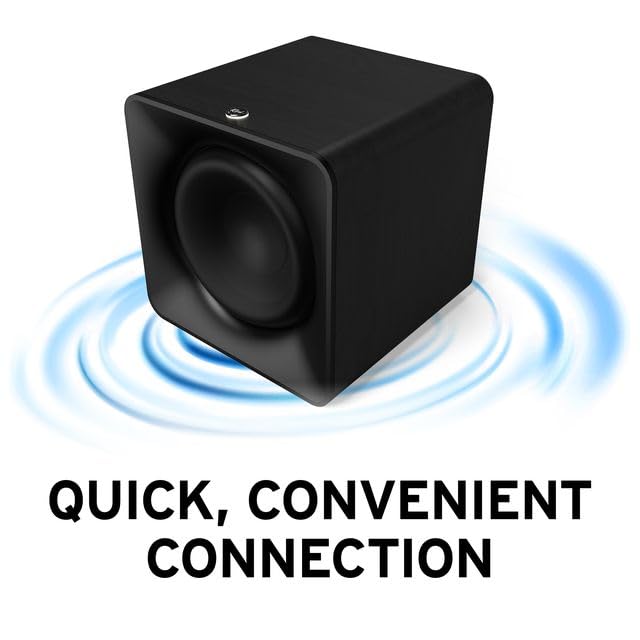 Klipsch Flexus SUB 200 12" Wireless Subwoofer - Black. for Use Only Flexus Sound Bars - image 4