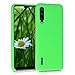 kwmobile Coque Compatible avec Xiaomi Mi A3 / CC9e - Housse de téléphone Protection Souple en TPU Silicone - Vert néon
