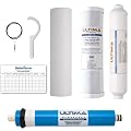 Ultima 4-Stage Water-Filter System with 50 GPD Reverse-Osmosis Membrane and FPT Connect Post Filter