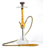 FumandoEspero Shisha - Cachimba Premium de Madera Walden WD-35 (72 cm) - Color: Amarillo