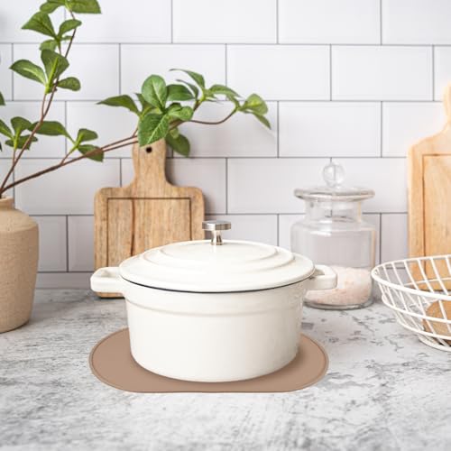 Set de table antidérapant et imperméable à bord haut lot de 4 vert - 7