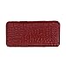 Men'S Fashion Magic Money Clip Leather Minimalistic Slim Wallet(Red)