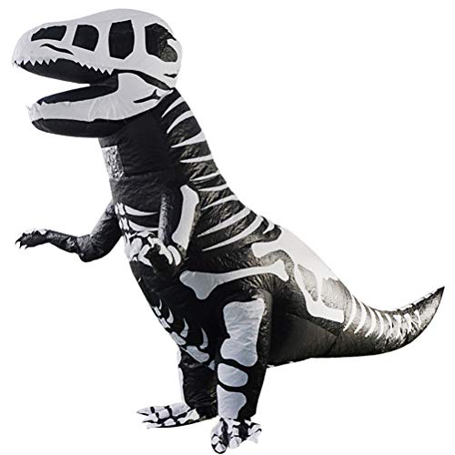 Fantasia inflável de dinossauro da BESTOYARD para festas de Halloween e cosplay e fantasias de dinos