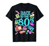 Men's Women's Kids Vintage Retro Back To 80's Tees