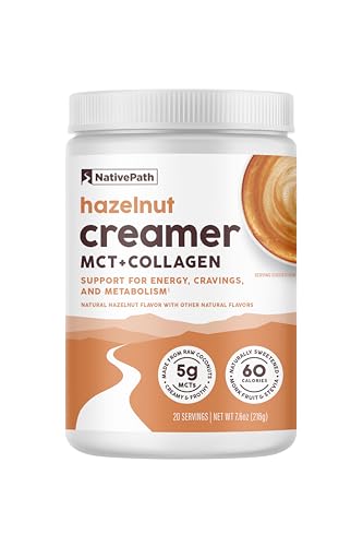 NativePath Hazelnut Keto Coffee Creamer
