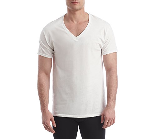 Hanes Men's Comfort Fit V-Neck Undershirt 4-Pack