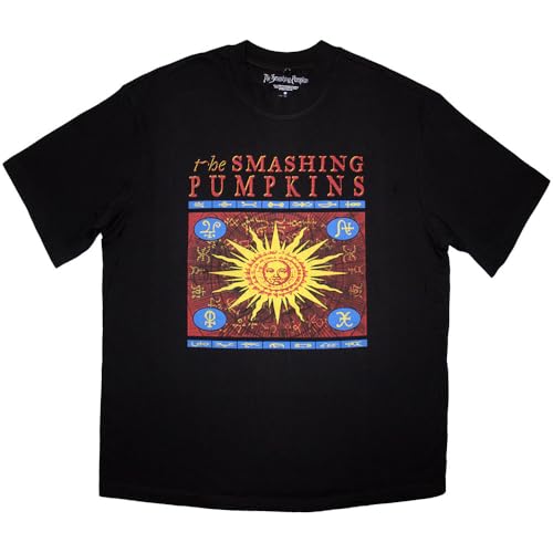 The Smashing Pumpkins Sun Logo Limited Edition 999 Only Boxy Oversized T Shirt