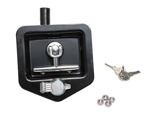 nebnickers Black T Handle Latch for Toolbox