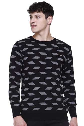 Image of GODFREY Full Sleeve Woolen Sweater for Man Winter Wear - Round Neck Pullover Regular Fit