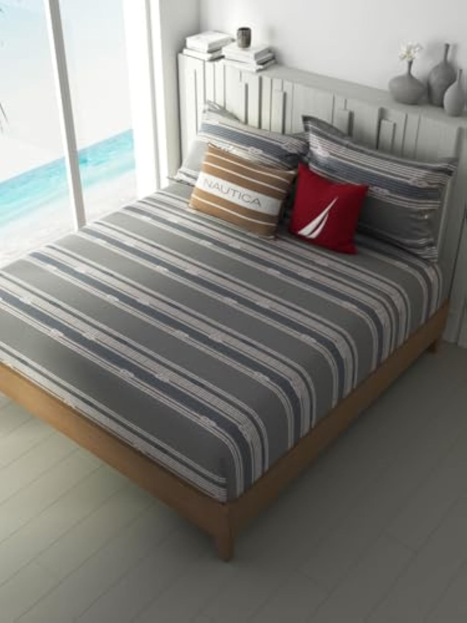 Cotton King Bedsheet with 2 Pillow Covers - 3pc Set