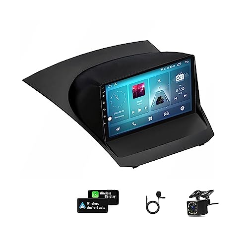 Autoradio Android 11 pour Fiesta Mk7 2009-2017 Double Din Écran Tactile Bluetooth USB