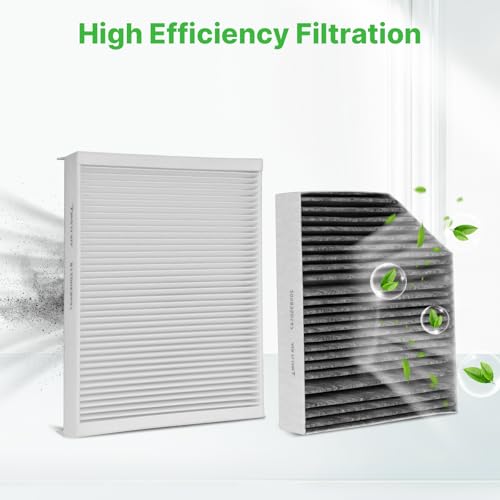 Image of 2PCS Cabin Air Filters Fit for 2015-2023 Mercedes C300, 2016-2022 GLC300
