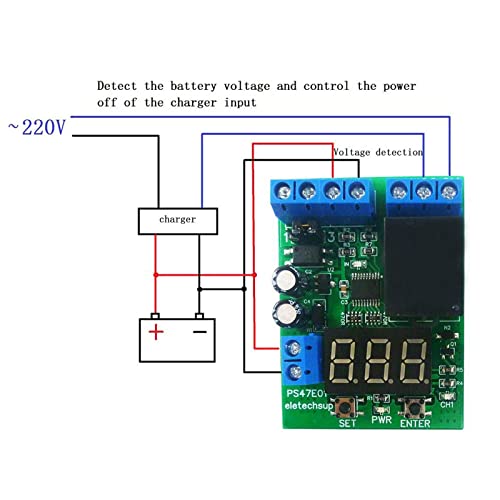 Relais numérique LED DC 24V avec détection de tension automatique - 4