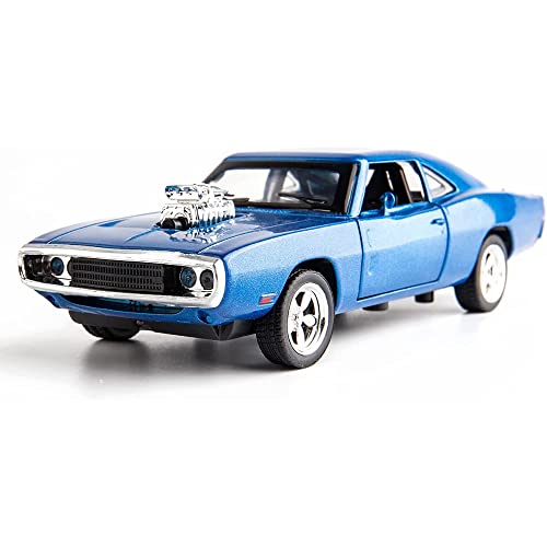 Image of DEUSON ECOM 1:32 Die Cast Metal Toy Car Fast and Furious Model Car Light Sound Pull Back|White