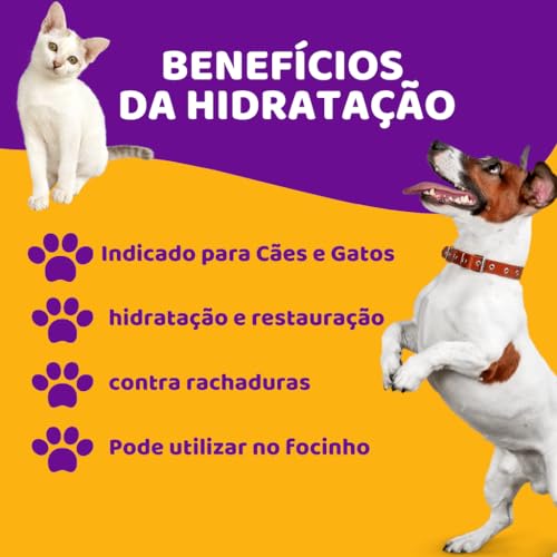 Kit Pós Banho Pet Clean - Limpa Orelhas, Patas, Lágrimas e Hidrata Patinhas