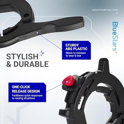 Image of Cruise Control for Bike, Throttle Lock Motorcycle, Xpulse 200 Accessories, Yezdi Adventure Accessories,Long Ride Comfort, Motorcycle Throttle Assist, Universal Bike Accessories