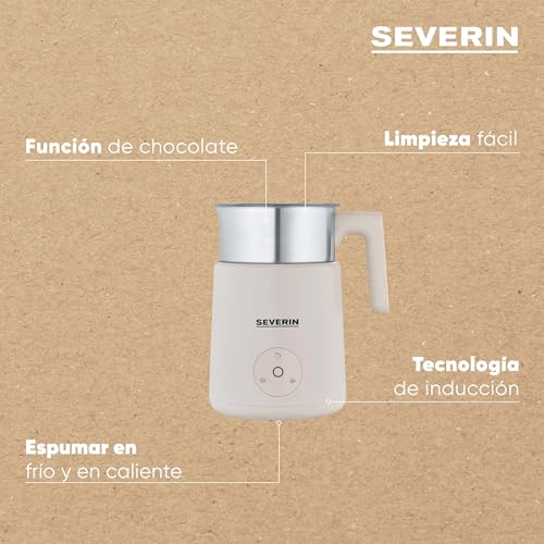 Miniatura 3 de Milk Frother Spuma Lite 400ml, Beige