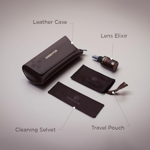 Image of Shisen Fox Habiki 2.0 Acetate Spectacles Frames for Men & Women with Demo Lenses | Classic Oval Full Rim Eyeglass Frame | Durable & Stylish Eye Frames for Men & Women