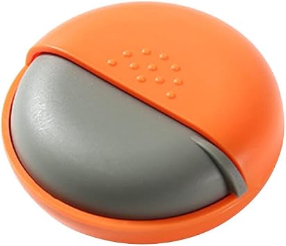 Eforcase Travel Pill Organizer, Portable Pill Case, Round Small Pill Box for Pocket Purse Portable Pill Box Container for Medicine Vitamin