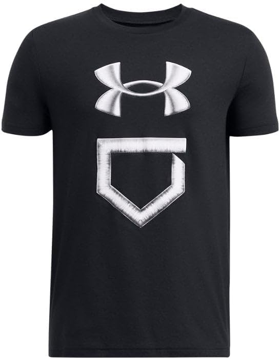 Under Armour Boys UA Baseball Icon Short Sleeve Apparel - Super-Soft Comfort