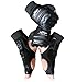 GDXTA Taekwondo Foot Guards Protector, Martial Arts Boxing Training Fight Punch Bag Sparring Muay Thai Kung Fu Tae Kwon Do TKD Feet Protective Gear Support for Men Women Kids (X-Small)
