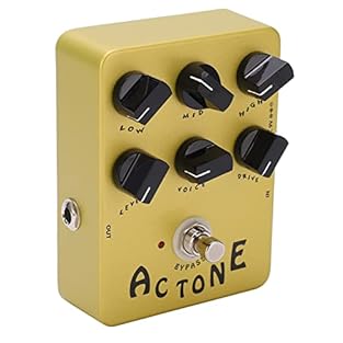 CLASSIC BRITISH ROCK SOUND: The JF‑13 AC tone pedal reproduces the sound of for Vox AC30 amplifier, which is the classic British rock sound that all guitarists dream of EASILY AND COMPLETELY CONTROL: With 6 knobs, you can easily and completely contro...