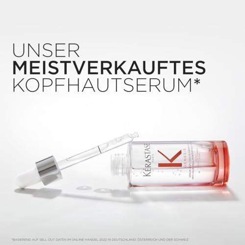 12. Bild von Kérastase Stärkende Haarkur für feines und brüchiges Haar, Gegen Haarausfall und Haarbruch, Sérum Anti-Chute Fortifiant, Genesis, 90 ml