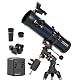 Celestron AstroMaster 130EQ Motor Drive Teleskop mit Montierung