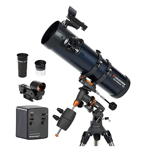 Celestron - AstroMaster 130EQ-MD Newtonian Telescope with Motor Drive