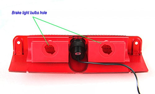 Image of Brake Light Backup Camera for Chevy Express /GMC Savana with Monitor