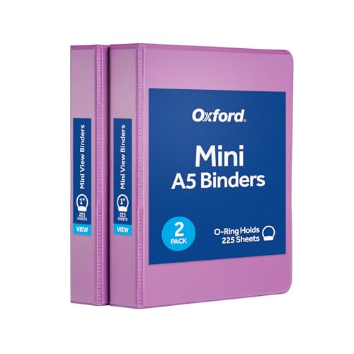 Oxford Mini View Binders, 1