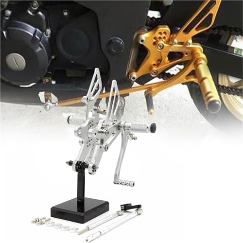 Repose-Pieds Arrière Inversés CBR150 CBR125 Commande Reculée Moto Réglable 2004-2010