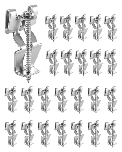 Clip de réparation boîte électrique métal support cloison sèche lot de 25