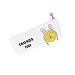Produktbild dylandy Stift Tasche Halter PU Leder Bleistift Tasche Cartoon Tier Muster Stationery Süße Aufbewahrungstasche Kosmetik Make-up-Tasche Geldbeutel für Schüler Schule Büro (weiß) 20.9 * 9.5cm weiß