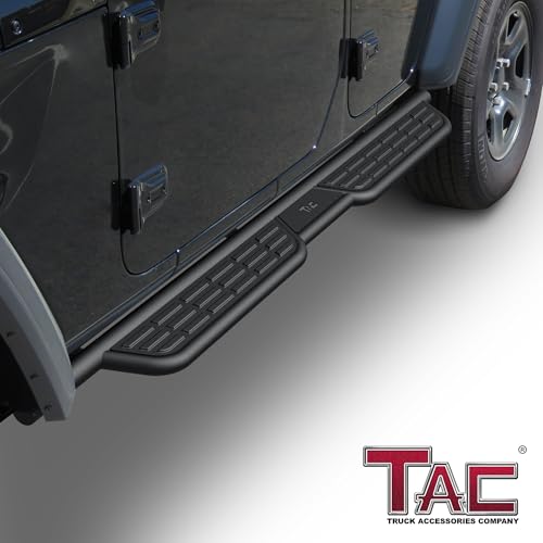 Estribos para Jeep Wrangler JL 2018-2026, negro, 2 piezas miniatura 2