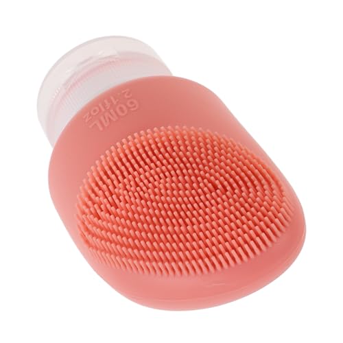 BESTYASH Botella De Pincel De Lavado De Silicona Botellas De Artículos De Tocador De Viaje Botella De Perfume De Viaje Botella De Recarga De Perfume De Viaje Rosa Gel De Sílice